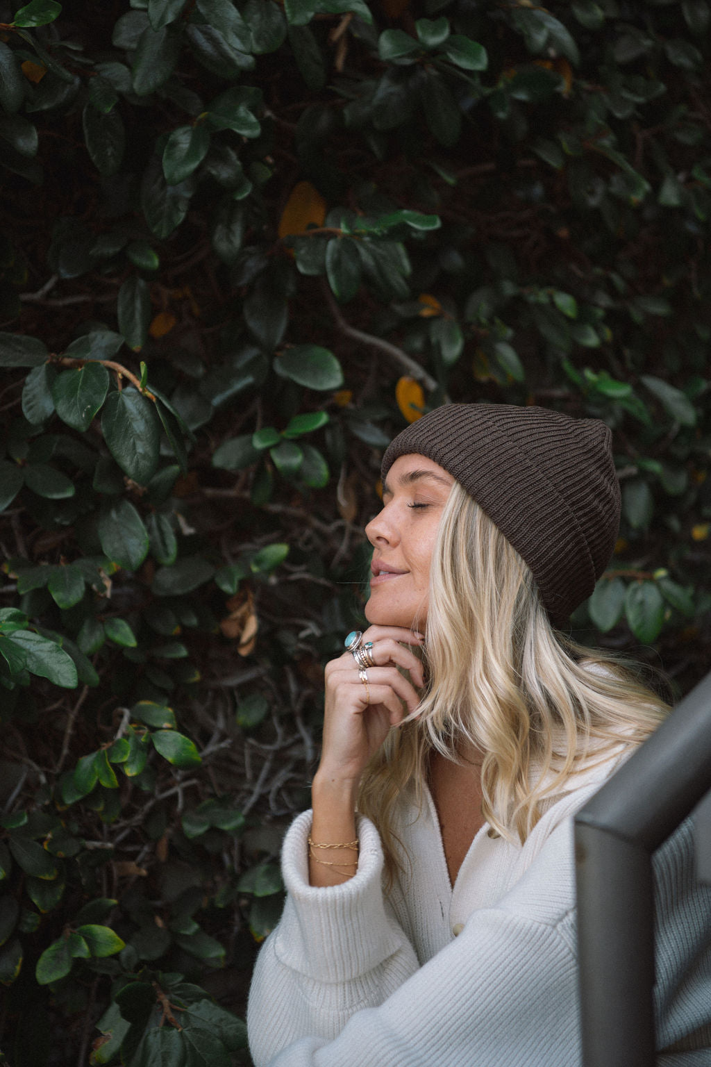 Espresso Knit Beanie
