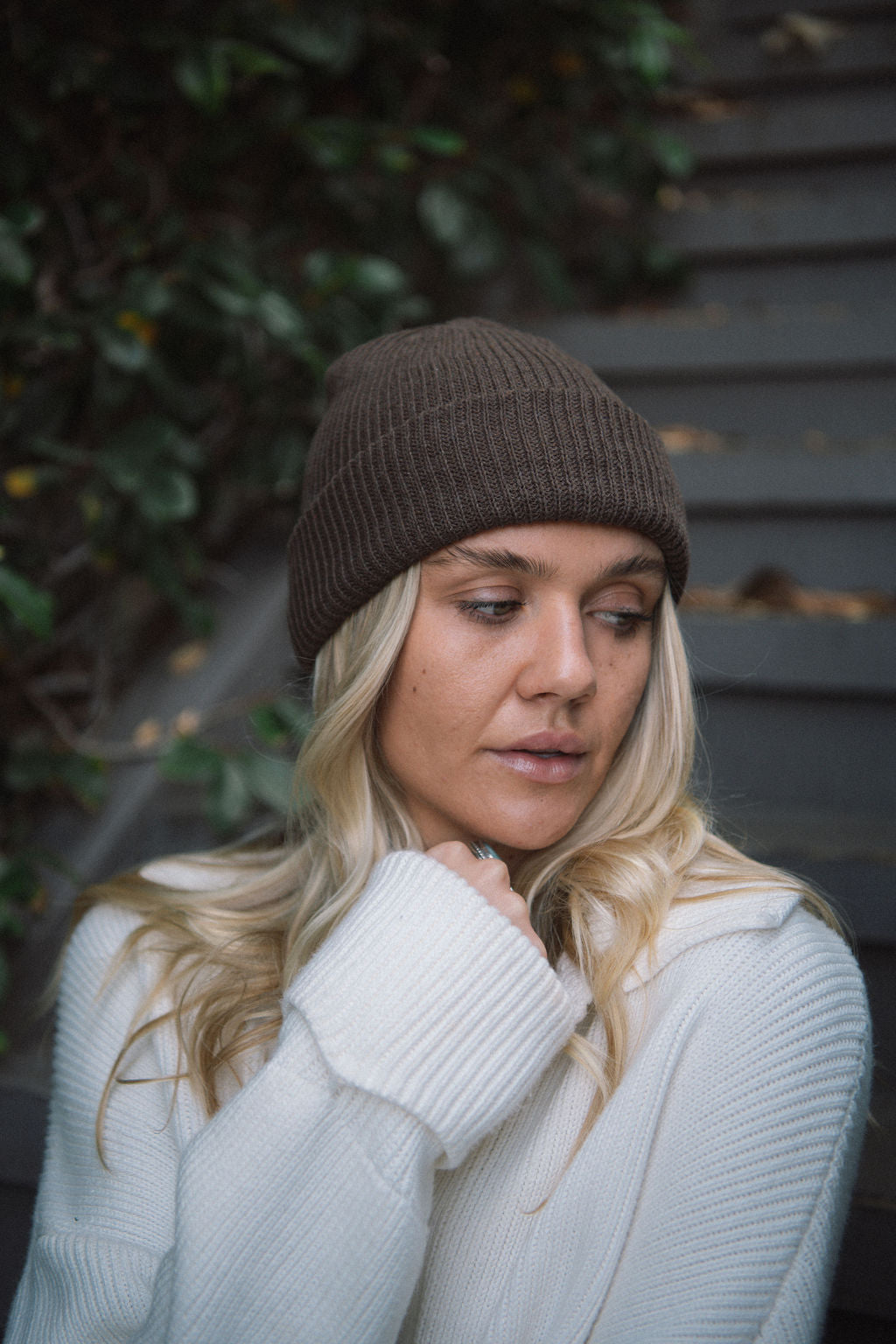 Espresso Knit Beanie