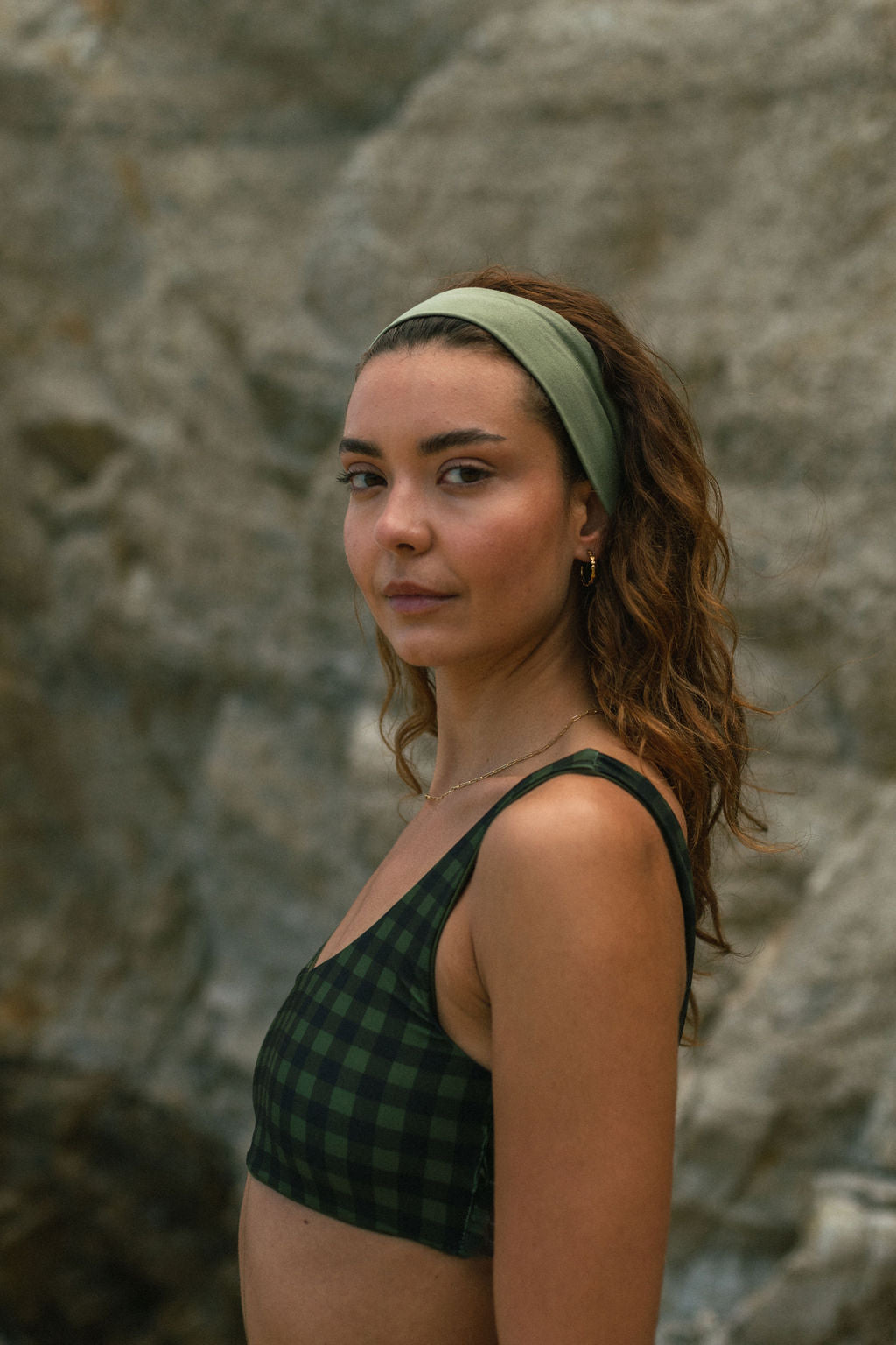 Olive Bamboo Headband